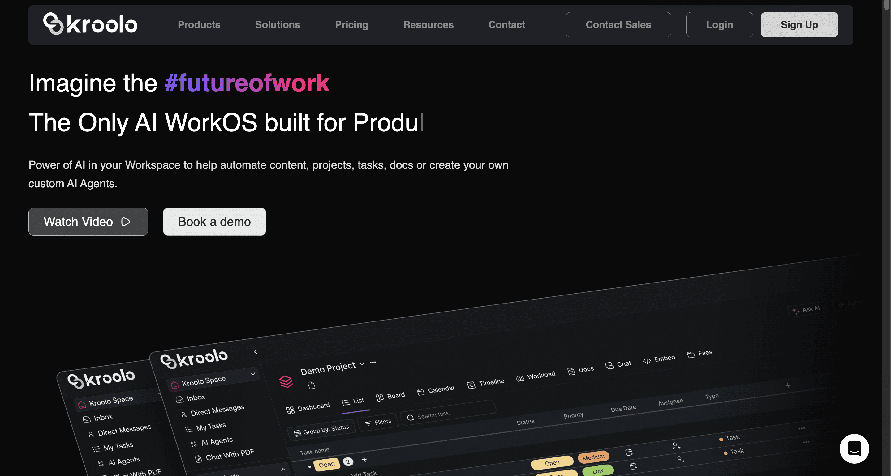Kroolo Corp Website - Portfolio project by Lalit Jakhar, Frontend Developer